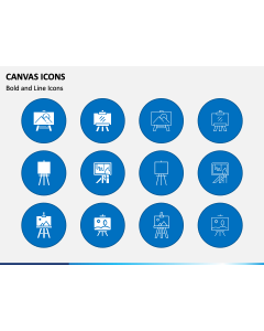 Canvas Icons PPT Slide 1