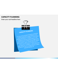 Capacity Planning PPT Slide 1
