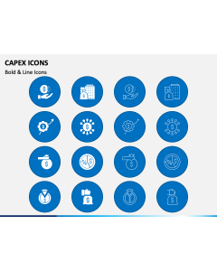 Capex Icons PPT Slide 1