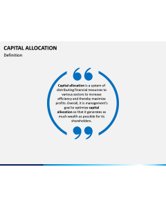 Capital Allocation PPT Slide 1