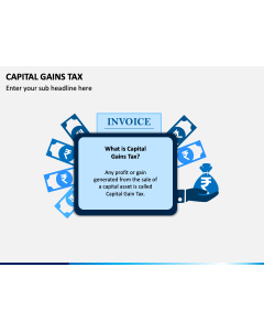Capital Gains Tax PPT Slide 1
