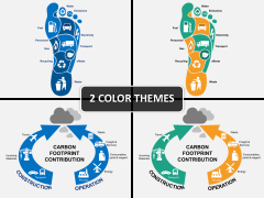 Carbon footprint PPT cover slide 
