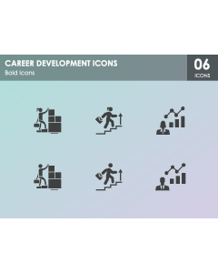 Career Development Icons PPT Slide 1