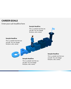 Career Goals PPT Slide 1