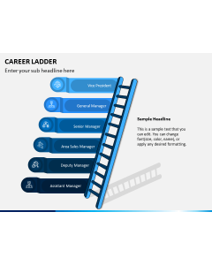 Career Ladder Free PPT Slide 1