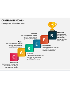 Career Milestones PPT Slide 1