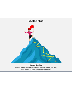Career Peak PPT Slide 1