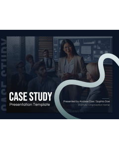 Case Study Template PPT Thumbnail