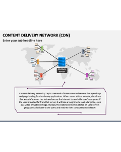 Content Delivery Network (CDN) PPT Slide 1