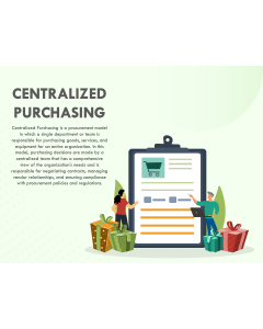 Centralized Purchasing PPT Slide 1