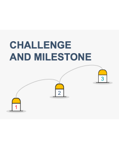 Challenge and Milestone PowerPoint and Google Slides Template