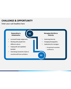 Challenge and Opportunity PPT Slide 1