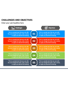 Challenges and Objectives PPT Slide 1