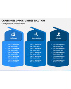 Challenges Opportunities Solution PPT Slide 1