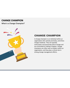 Change Champion PPT Slide 1
