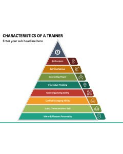 Charactersticks of a Trainer PPT Slide 1