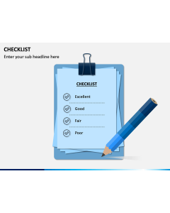 Checklist PPT slide 1