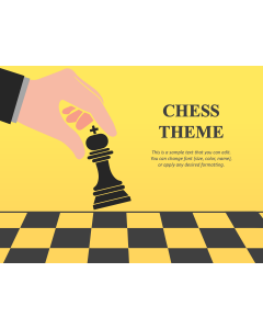 Chess Theme - Free Download PPT Slide 1