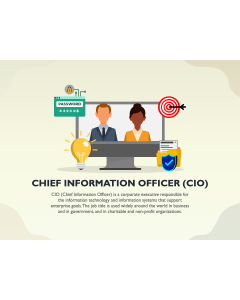 Chief Information Officer (CIO) PPT Slide 1