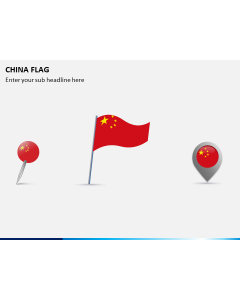 China Flag PPT Slide 1
