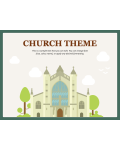 Church Theme - Free Download PPT Slide 1