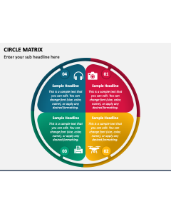 Circle Matrix PPT Slide 1