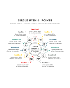 Circle with 11 Points PPT Thumbnail