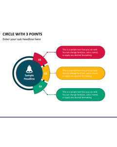 Circle with 3 Points Slide 1