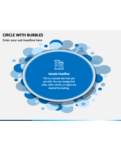 Circle With Bubbles PPT Slide 1