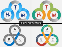 Circular loops PPT cover slide