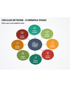 Circular Network - 8 Versatile Stages PPT Thumbnail