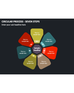 Circular Process - Seven Steps PPT Thumbnail