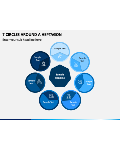 7 Circles Around a Heptagon PPT slide 1