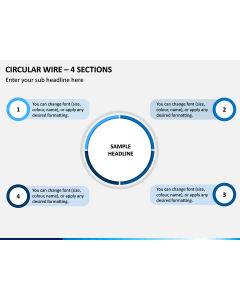 Circular Wire – 4 Sections PPT Slide 1