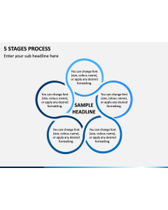 5 Stages Process PPT Slide 1