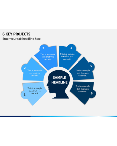 6 Key Projects PPT Slide 1