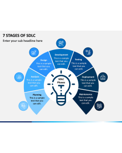7 Stages of SDLC PPT Slide 1