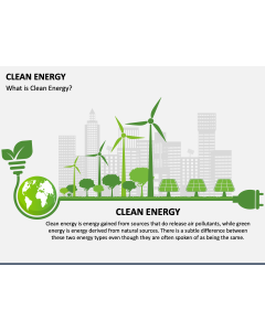 Clean Energy PPT Slide 1
