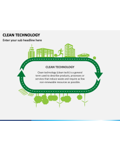 Clean Technology PPT Slide 1