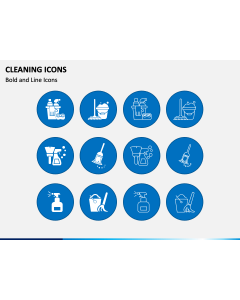 Cleaning Icons Slide 1