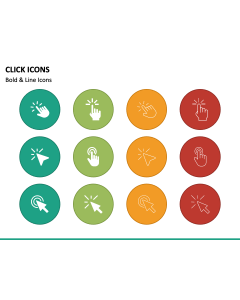 Click Icons PPT Slide 1