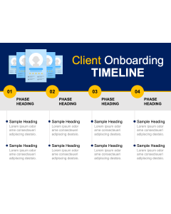 Client Onboarding Timeline PPT Thumbnail