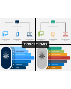 Client Server Model PPT Cover Slide