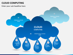 Cloud computing PPT slide 1