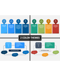 Cloud Deployment Models PPT Cover Slide
