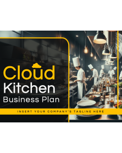 Cloud Kitchen Business Plan PPT Thumbnail