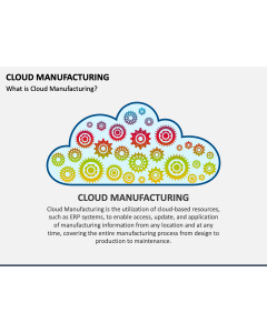 Cloud Manufacturing PPT Slide 1