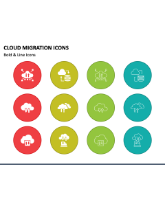 Cloud Migration Icons PPT Slide 1