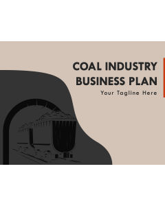 Coal Industry Business Plan PPT Slide 1