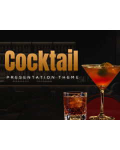 Cocktail Theme PPT Thumbnail